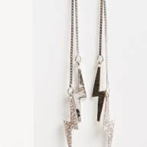 torrid Jewelry - NWT LIGHTNING BOLT EARRING - GOLD & SILVER TONE